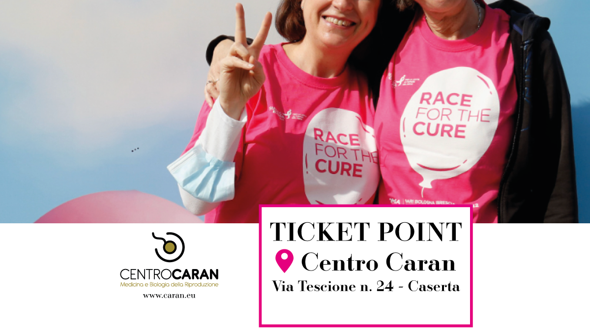 Il Centro Caran con Race for the cure Napoli - Caserta
